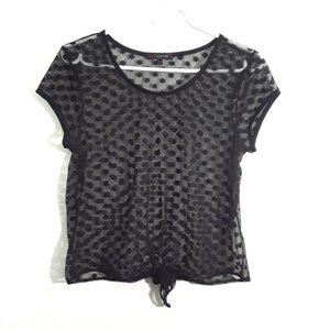 Candy Couture Size Medium Sheer T Shirt
